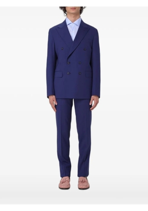 Brian Dales double-breasted suit - Blue
