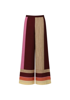 Baobab Noa striped straight-leg trousers - Red