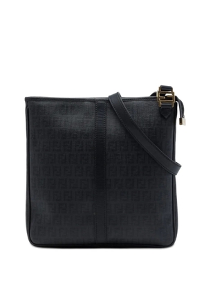 Fendi Pre-Owned 2010-2026 Zucchino Spalmati crossbody bag - Black