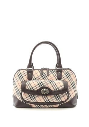 Burberry Pre-Owned 2000-2017 Nova Check Canvas handbag - Neutrals