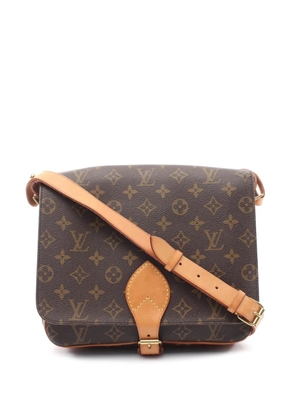Louis Vuitton Pre-Owned 1996 Monogram Cartouchiere GM crossbody bag - Brown