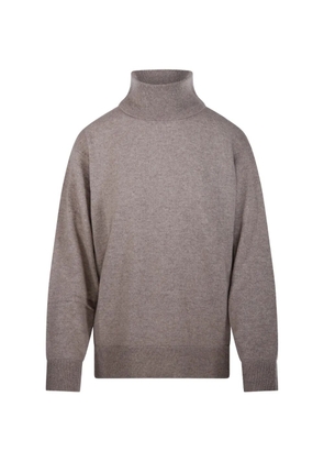 P.A.R.O.S.H. high-neck ribbed-trim sweater - Neutrals