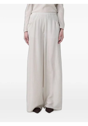 Ter Et Bantine silk wide-leg trousers - Neutrals