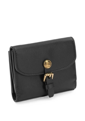 ETRO Small Pony buckle-detail leather wallet - Black