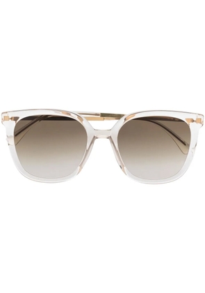 Mykita transparent square-frame sunglasses - White