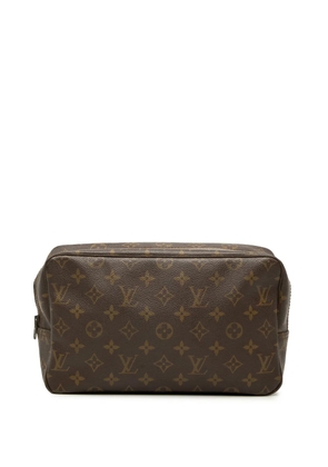 Louis Vuitton Pre-Owned 1982 Monogram Trousse Toilette 28 clutch bag - Brown