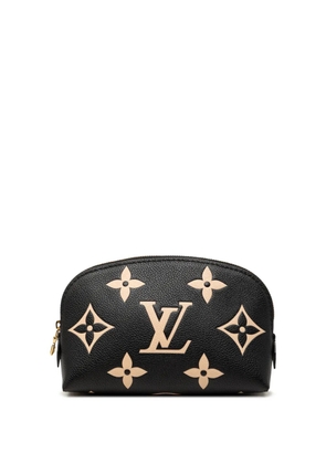 Louis Vuitton Pre-Owned 2010-2026 Bicolor Monogram Empreinte Giant Cosmetic pouch - Black