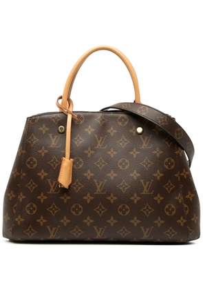 Louis Vuitton Pre-Owned 2016 Monogram Montaigne MM satchel - Brown