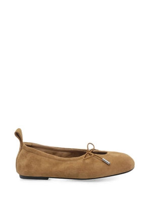 ALOHAS Rosalind suede ballet flats - Brown