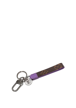 Louis Vuitton Pre-Owned 2022 Monogram Dragonne Bag Charm and key holder - Brown