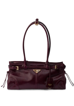 Prada Bonnie medium leather bag - Purple