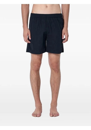 Moncler logo-patch elasticated-waist shorts - Black