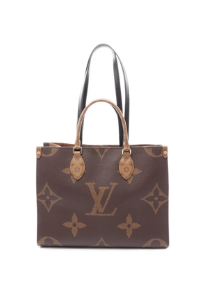 Louis Vuitton Pre-Owned 2010s OnTheGo MM Monogram handbag - Brown