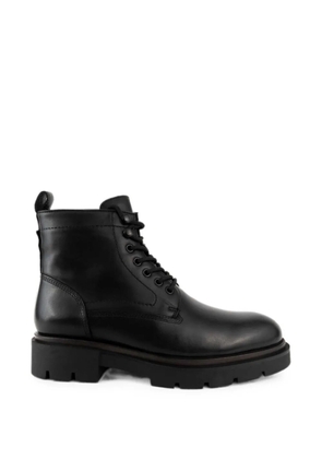 SERGIO MORETTI FIRENZE lace-up ankle boots - Black