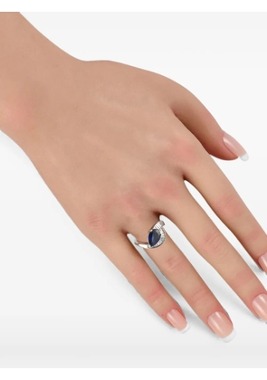 LB Exclusive sapphire and diamond ring - Silver