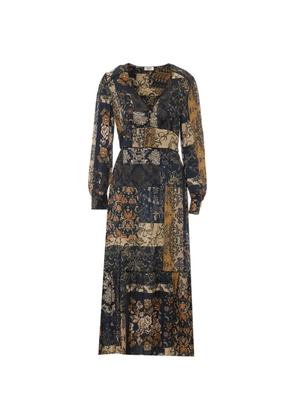 LIU JO paisley-print dress - Blue