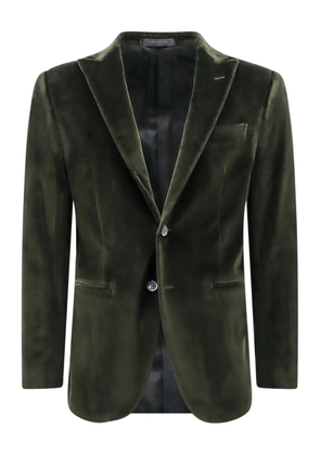 Corneliani velvet blazer - Green