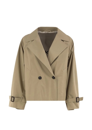 Weekend Max Mara double-breasted cropped jacket - Neutrals