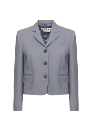 Marni single-breasted blazer - Blue