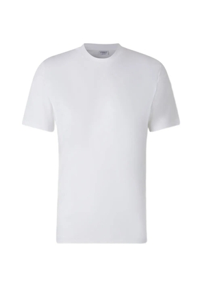 Zimmerli ribbed-collar T-shirt - White
