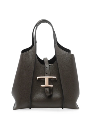 Tod's mini T-Timeless leather tote bag - Green