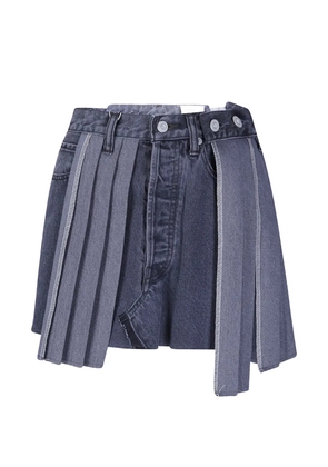 Kuro Remake Denim Mark XIII mini skirt - Black