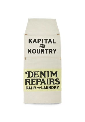 KAPITAL Canvas Pulp phone holder - Neutrals