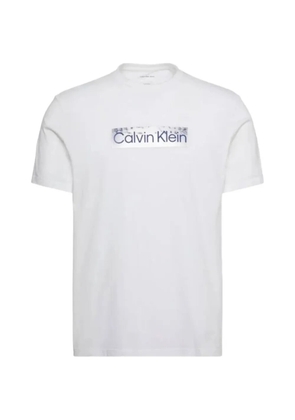 Calvin Klein logo-print T-shirt - White