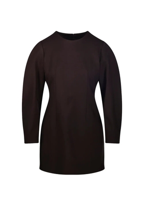 P.A.R.O.S.H. long-sleeve mini dress - Brown