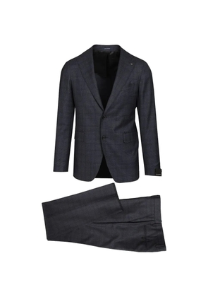 Tagliatore Vesuvio Prince of Wales check suit - Blue