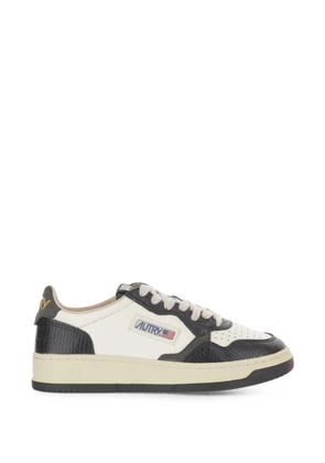 Autry Medalist croc-effect sneakers - White