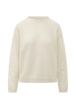 Fabiana Filippi textured-knit crew-neck sweater - Neutrals
