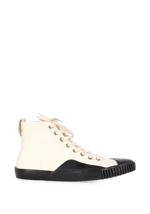 Balenciaga Pre-Owned rubber cap-toe high-top sneakers - Neutrals