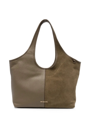 Michael Kors large Henly paneled tote bag - Green