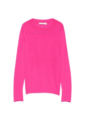 Liviana Conti crew-neck sweater - Pink