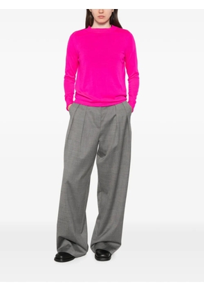 Liviana Conti crew-neck sweater - Pink