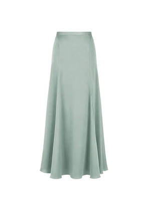 Temperley London Amerie side-slit maxi skirt - Green
