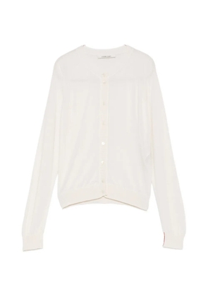 Liviana Conti fine-knit raglan-sleeve cardigan - Neutrals