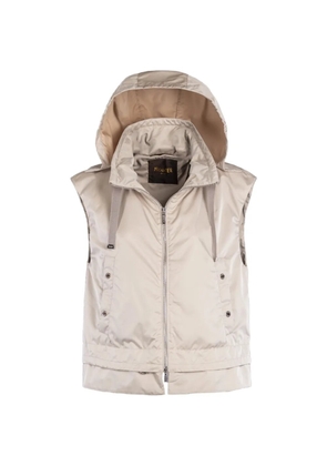 Moorer Nissip hooded jacket - Neutrals