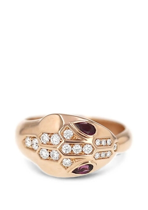 Bvlgari Pre-Owned 2020s Serpenti Seduttori ring - Pink