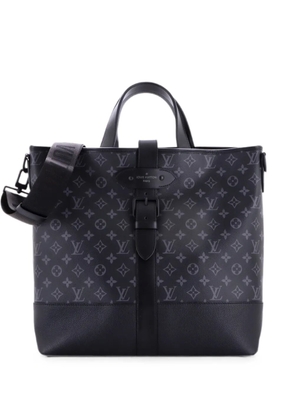 Louis Vuitton Pre-Owned Saumur Monogram Eclipse Canvas tote bag - Black
