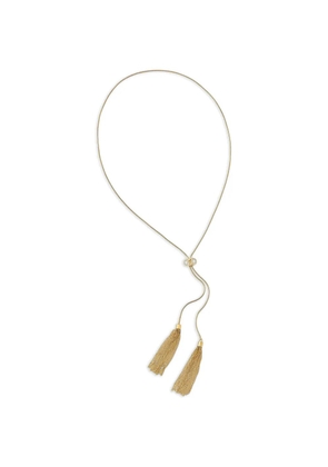 LIU JO tassel-detail necklace - Gold