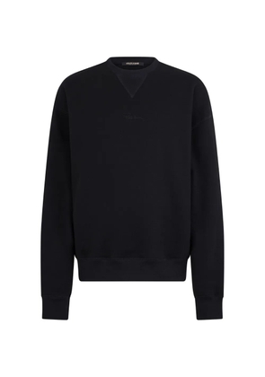 Roberto Cavalli butterfly-print sweatshirt - Black