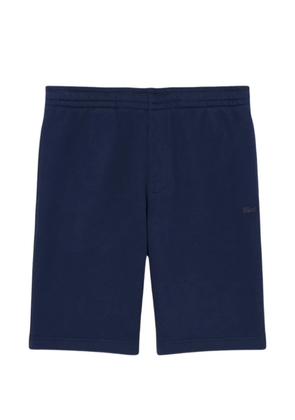 Lacoste logo-embroidered drawstring shorts - Blue