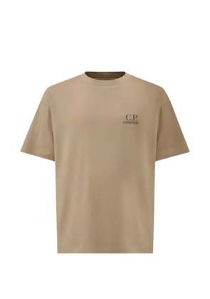 C.P. Company logo-print T-shirt - Grey