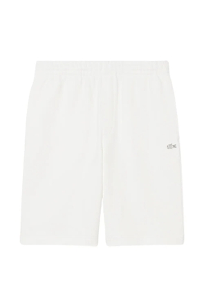 Lacoste logo-embroidered drawstring shorts - White