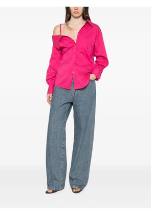 Blugirl off-shoulder shirt - Pink