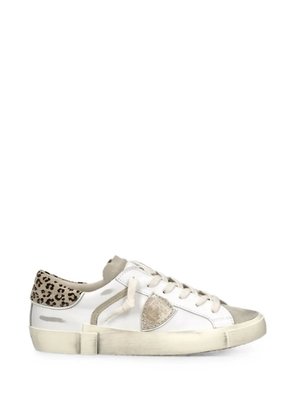Philippe Model Paris Prsx leopard-print sneakers - White