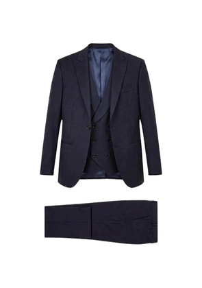 LUIGI BIANCHI MANTOVA three-piece suit - Blue