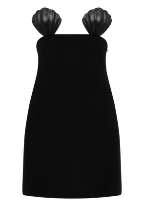 DSQUARED2 shell-cup strapless minidress - Black